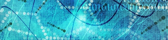 numbers and symbols over a grid with a blue undertone