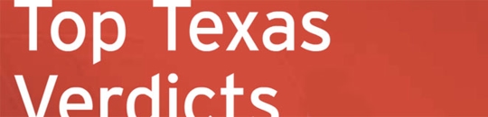 Top Texas Verdict