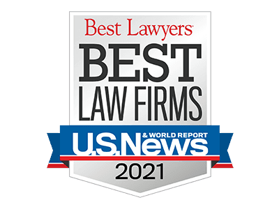 US News & World Report Best Law Firms 2021